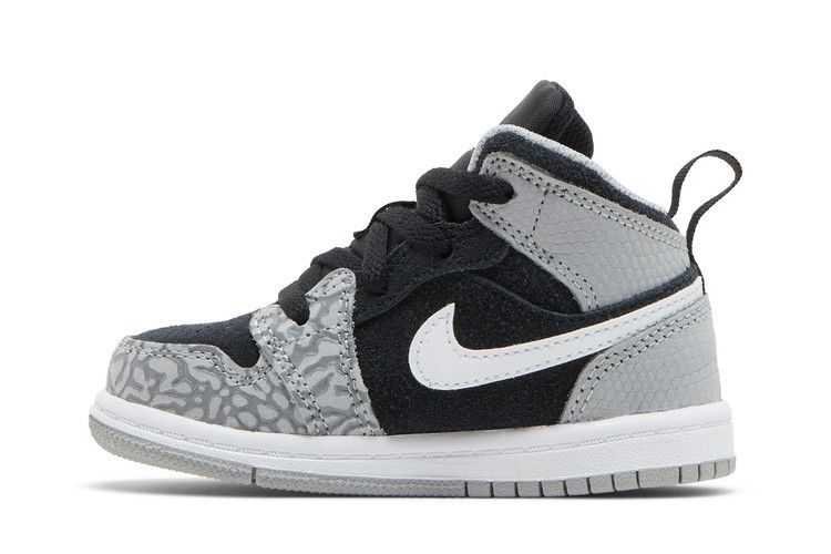 Jordan 1 Mid Elephant Print (TD) Sneakers