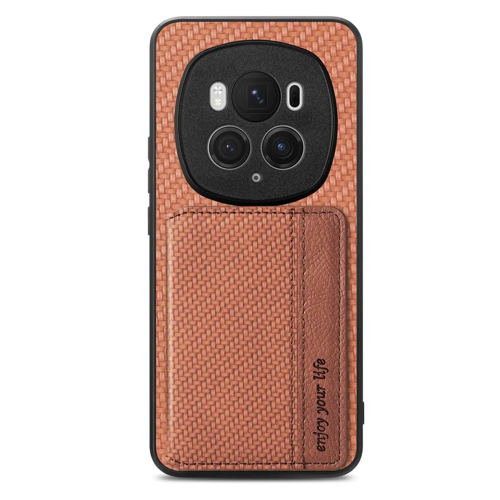 Кожаный чехол для телефона с держателем для карт для Huawei Pura 70 P60 P50 Mate Honor X7B X8B 80 90 100 Nova 10 11 Magic 6 5 Pro с подставкой