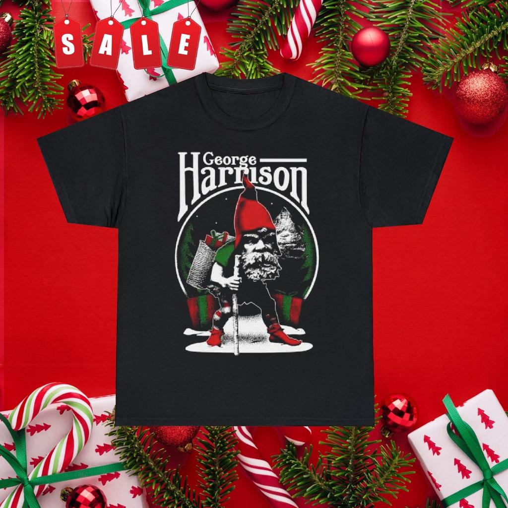 George Harrison christmas design Gift For Fans Unisex All Size Shirt EGH06