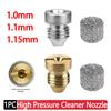 Латунная резьба 1,0 мм 1,1 мм 1,15 мм, насадка для пены для снега, наконечники для пены + пенообразователь для пены для снега, насадка для пены из нержавеющей стали