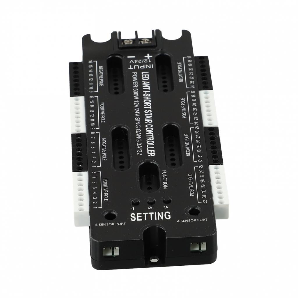 32 Channel LED Motion Sensor Stair Controller for Indoor Use DC 12V/24V