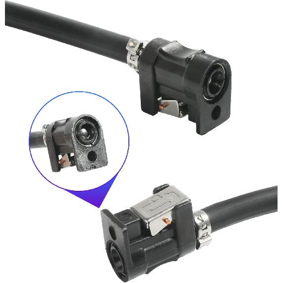 6FT Boat Motor Fuel Line Hose With Primer Bulb Steel Hose Clamps,Universal ID 5/16" Boat Fuel Line Assembly Kit,Compatible With Outboard RVs Tractors