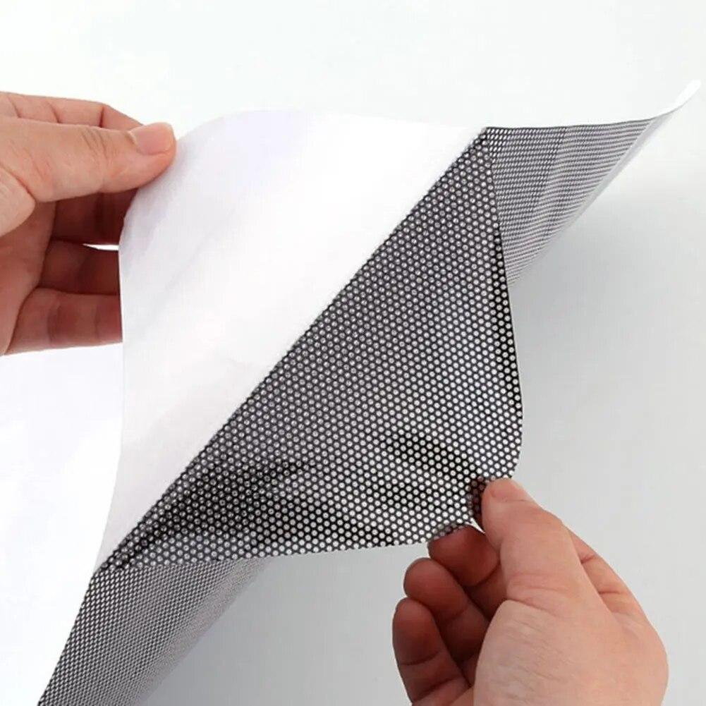 2PCS Car Styling PVC Car Side Window Sunshades Electrostatic Sticker Sunscreen Film Decal Car Sun Shade Cover Car Curtain Blinds