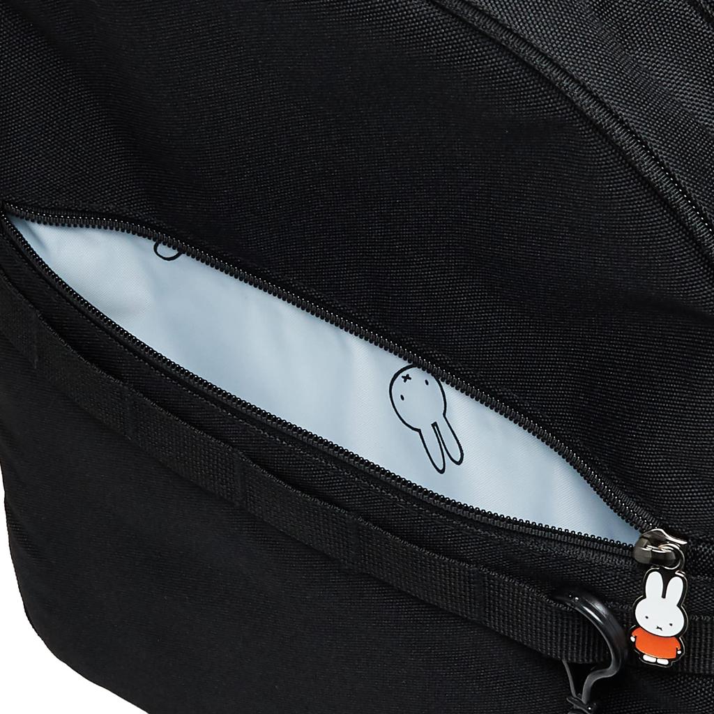 Miffy Backpack 5132 B183. Face Black White