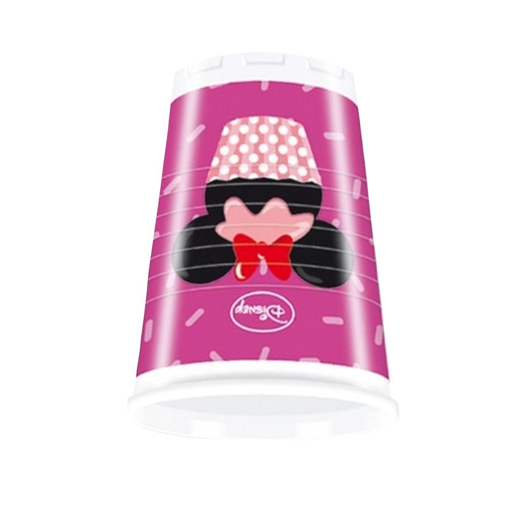 Disney Cupcake Minnie Mouse Plastic Disposable Cup (Pack of 8)