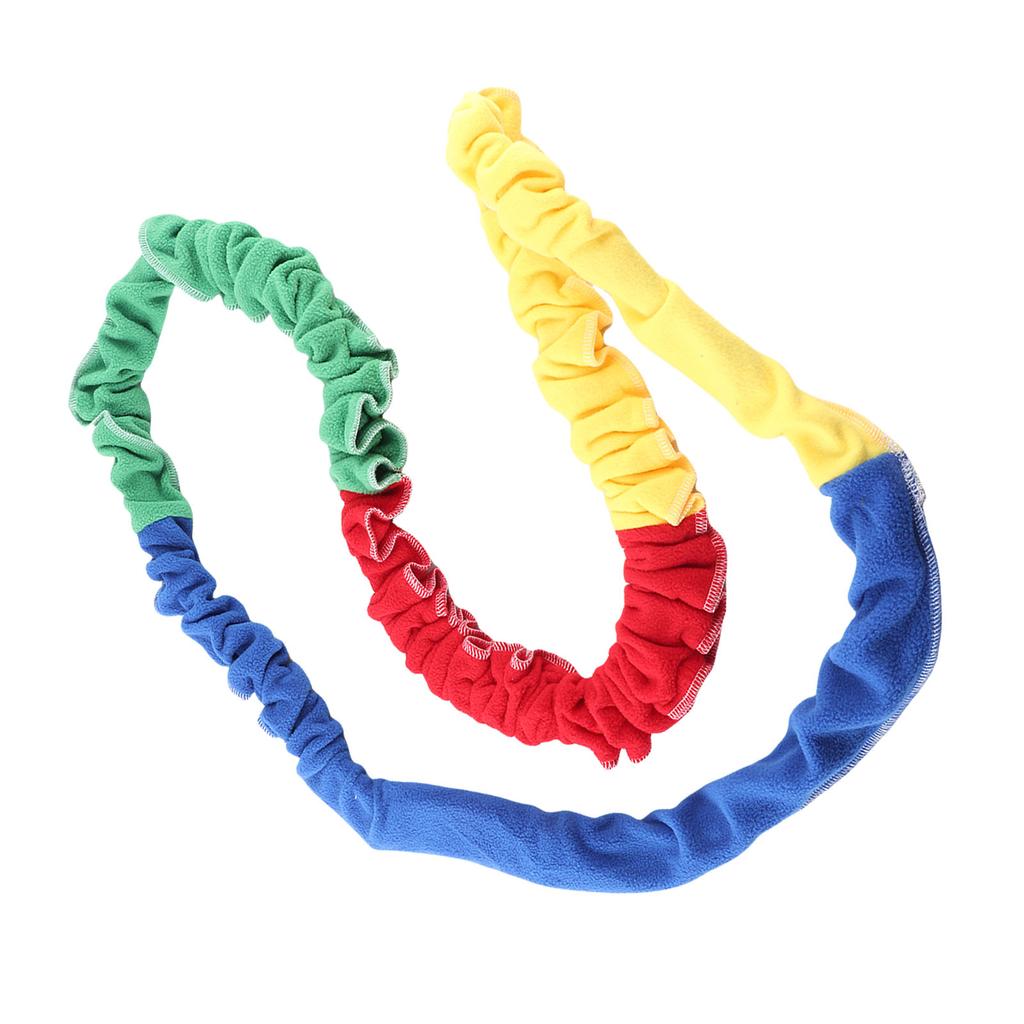 Outdoor Colourful Elastic Tension Rope Pulling Cord Kindergarten Sensory Integration Children Training Equipment