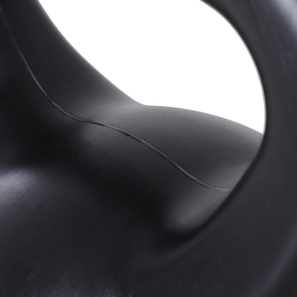 Kettlebell Kugelhantel 12 kg Gewicht-Hantel mit Sand befüllt für Anfänger Schwarz