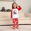 Рождественский комплект для семьи, родителей и детей, предметы интерьера, рождественская пижама, комплект из двух предметов