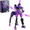 MOULD KING Technic Constellatory Centaur STEM Babttle Robot Building Sets Toy Creative Ideas Crystal Posable Battle Elemental Universe Mech Mini Robot