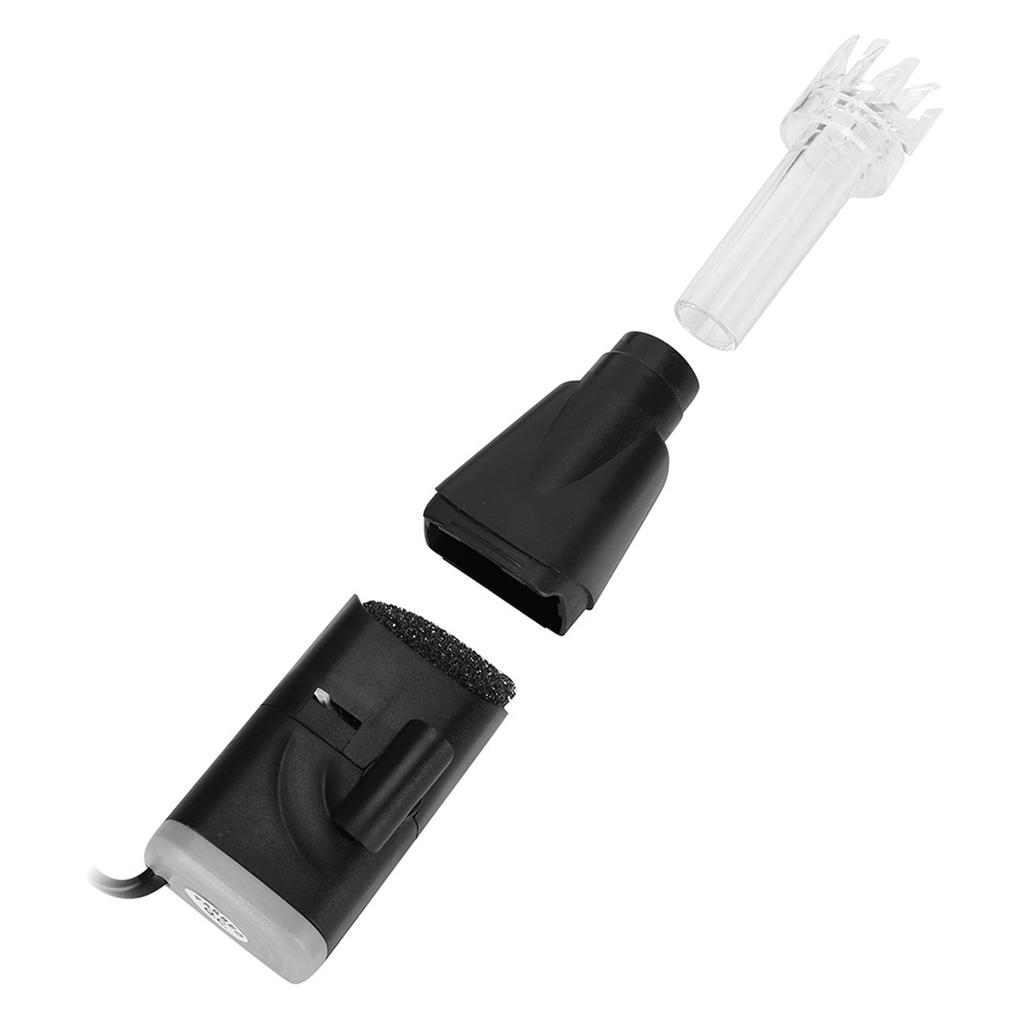 Mini Electric Aquarium Skimmer 3.5W Fish Tank Oil Water Plant Filter with Cable