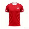 Hapoel Tel Aviv Fan Inspired 2026 New Sports Tee Breathable Short Sleeve Unisex Soccer Training Casual Fan Top for Women