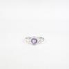 Фиолетовый ИОЛИТ Драгоценный камень 925 Стерлинговое серебро Ювелирное изделие Дизайнерское кольцо Подарок для женщин CZR-6-12