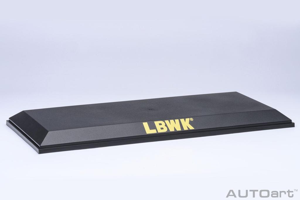 AUTOart Special Display Case Scale X 1 1/18 "LBWK" (Gold Logo)