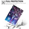 Для Samsung Galaxy Tab S6 Lite (2024)/(2022)/(2020) P610 Чехол Стильный Узор Кожаная Подставка Обложка с Отделениями для Карт