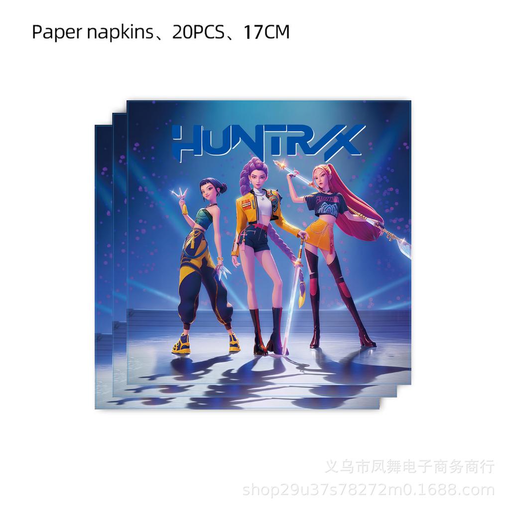 Spot Popular Witch Hunter Group Party Supplies Tableware Party Decoration Supplies Witch Hunter Group Venue Layout Props