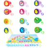 Штампы Утка Разноцветные Круглые Мини-штампы Чернила 12 Видов x 5 каждого Всего 60 Наборов Продажи Животные Зоопарки Персонажи Канцелярские товары Причудливые Канцелярские товары Игрушки Штампы