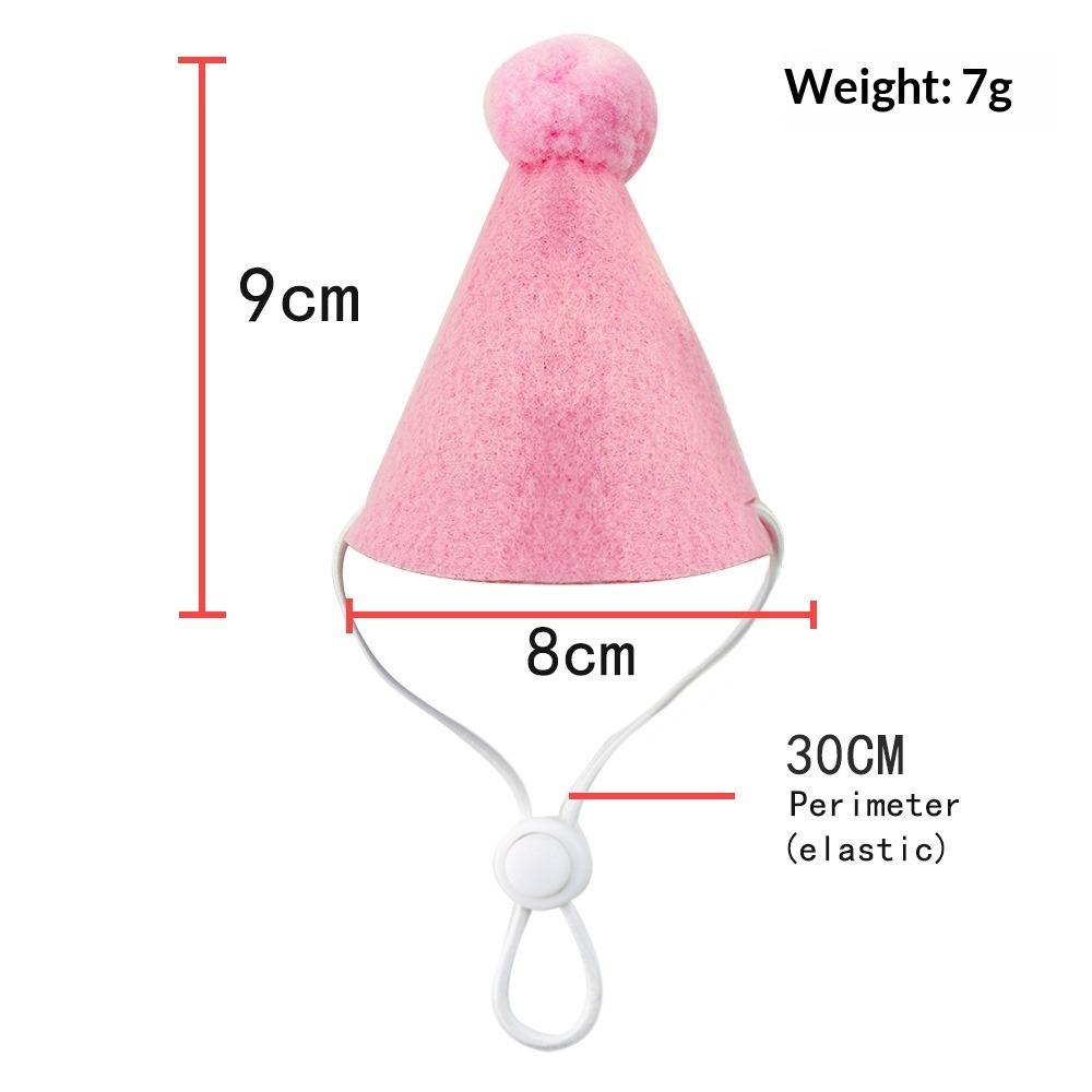 Pet Party Birthday Dress Up Saliva Scarf Bib Scarf Dog Cat Hat Accessories Supplies