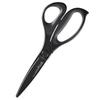 Plus Scissors, Fit Cut Curve, 30 Degrees, Large Type, Titanium 3D Blade, Non-stick, Light Sharpness, Can Even Cut Cardboard, Black SC-210ATN 35-237