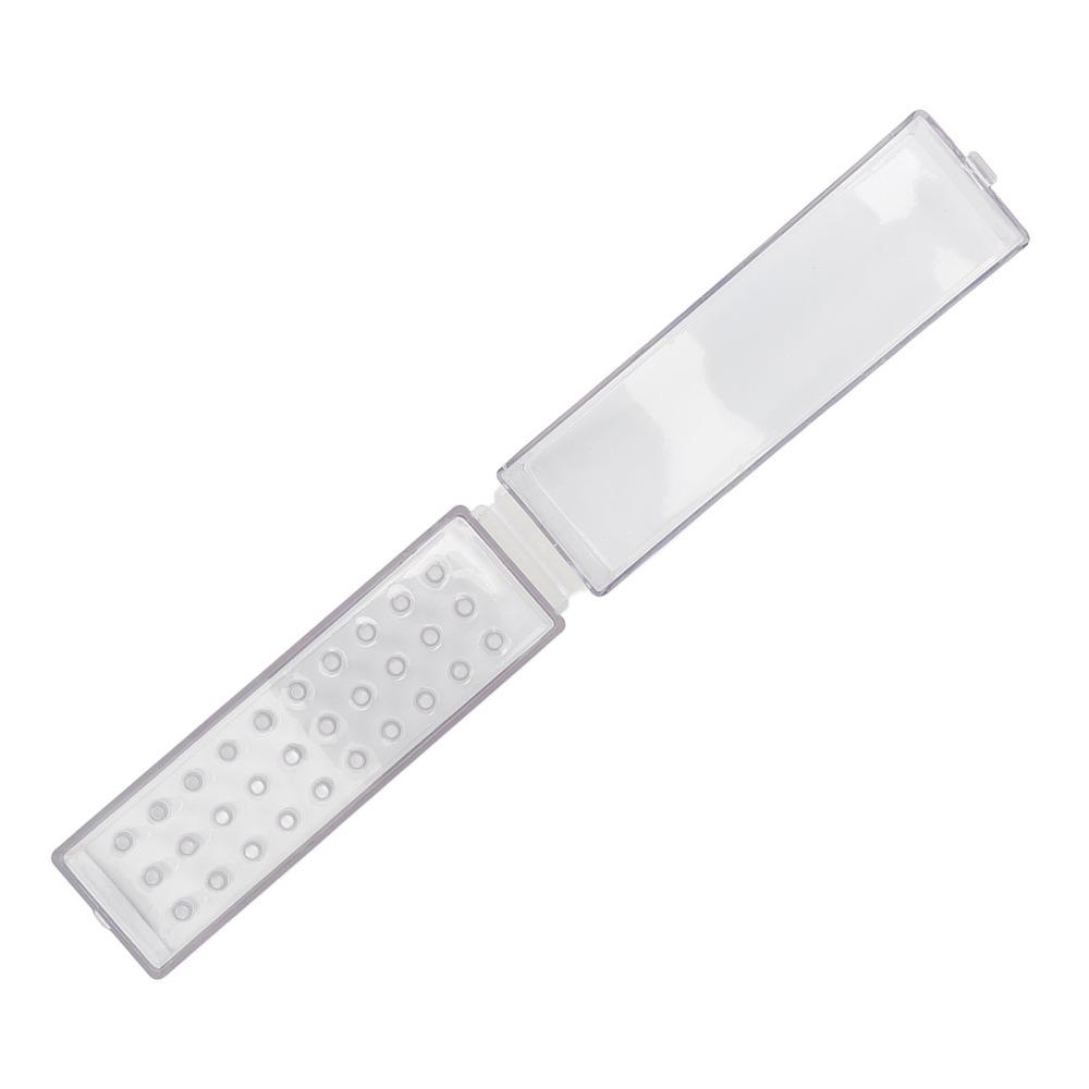 Dustproof Structure Nail Drill Bits Holder Stand Practical Storage For Daily Nail Art Tools