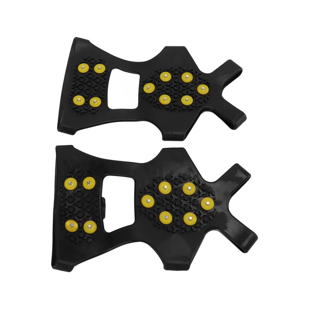 1 пара 10 шипов Ледоступы Противоскользящие Ледовые кошки Шипы для ходьбы Шипы для обуви Ботинок Ходьба Пеший туризм