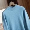 Кашемировая рубашка новая полуводолазка утолщенный однотонный вязаный свитер шерсть