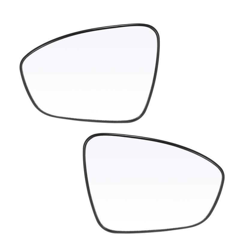X Autohaux Left Right Side Car Rearview Mirror Glass for Nissan Sentra 20-21 Heated Mirror Glass Replacement with Backing Plate