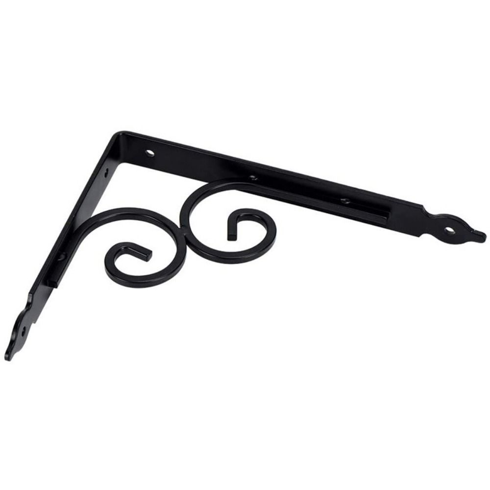 Thickened Metal Shelf Bracket Black White Triangle Bracket Support Shelf Corner Brace  Universal