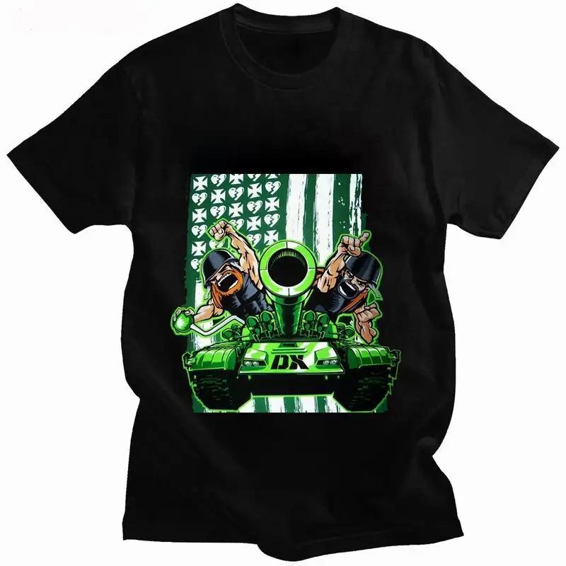 Футболка Dx Army Крутая футболка Dx D Generation X Реслинг Армия Dgeneration X Hbk Трипл Эйч Макмэхон Стефани Мужская одежда Топы