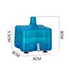 Mini Replacable Aquarium Filter Under Water Air Driver Filter for Aquarium Fish Bowl