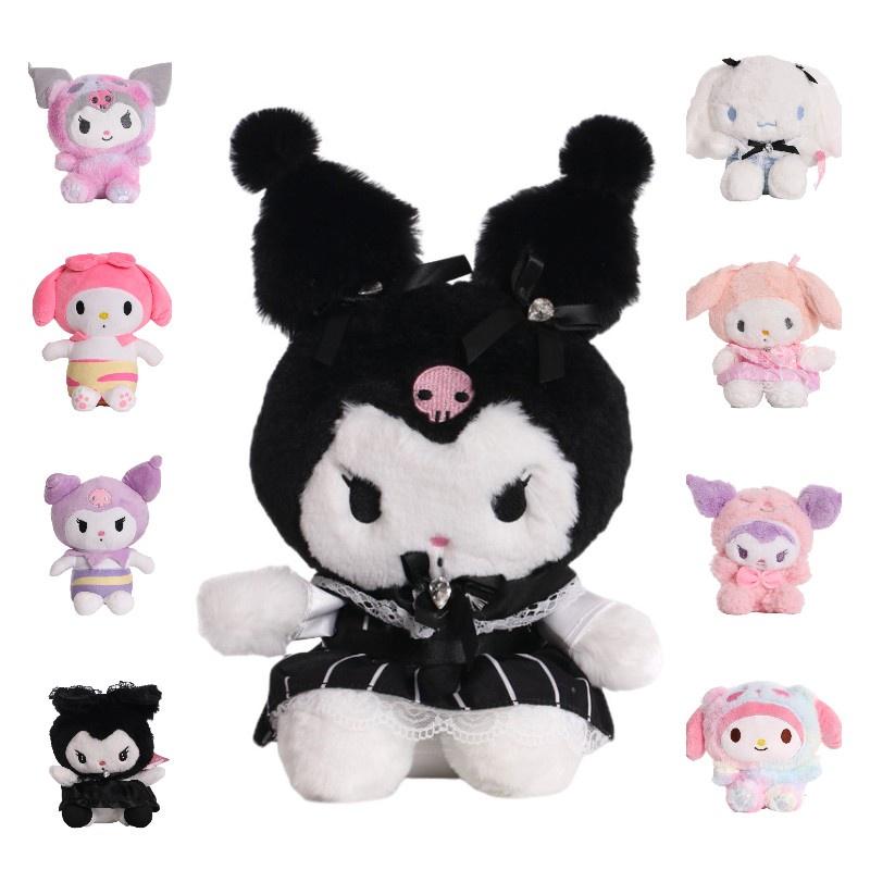 Оптовая милая мультяшная плюшевая игрушка Sanrio Kuromi, детская кукла, подарок