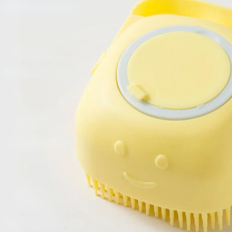Pet Accessories For Dogs Shampoo Massager Brush Bathroom Puppy Cat Massage Comb Shower Brush For Bathing Soft Brushes