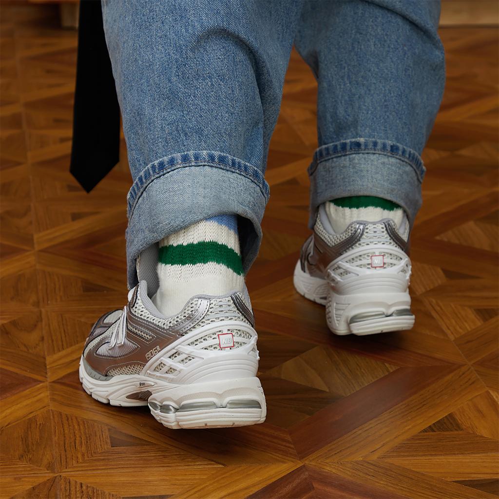 New Balance 1906R Серебристые кроссовки унисекс Белые M1906RCB