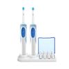Подставка для электрической зубной щетки, зарядная станция с органайзером для 4 насадок, подставка для зубной щетки Oral B