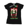 Elf Womens/Ladies OMG Santa Cotton T-Shirt