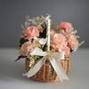 Woven Flower Basket Rattan Storage Multi-functional Hand-Held Wicker Baskets Pot Picnic for Wedding Decor