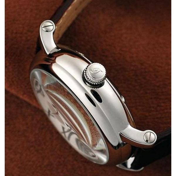 [Ticento]Men’s automatic leather watch TS50021WTW DUAL, Korean Luxury Watches