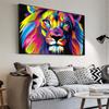 Watercolor Lion Art Posters and Prints Abstract Animals Canvas Art Wall Paintings Cuadros Pictures for Living Room Home Decor