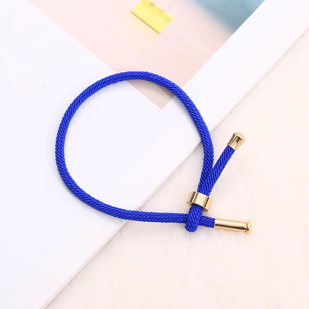 День Однотонный Веревочное Плетение Женские Мужские Нитяные Повязки на Талию Браслеты Дружбы Браслеты для Пары