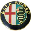 2026 Горячий Alfa Romeo 50 шт. 74 мм 3D Металлическая наклейка Alfa Romeo Для капота автомобиля Передней решетки Заднего багажника Центральный значок Логотип Автомобиля St