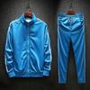 Men Casual Sports Suits Tracksuits Printing Sportswear Man Fashion Young Jogger Sets Jacket +Pants Outdoor Tracksuit Men 2 Psc