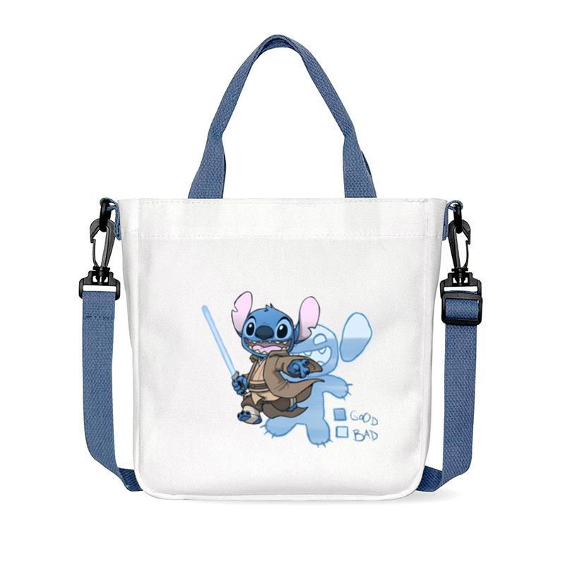 Anime Peripheral Cartoon Printed Student Shoulder Bag Women'S Oblique Span Handbag