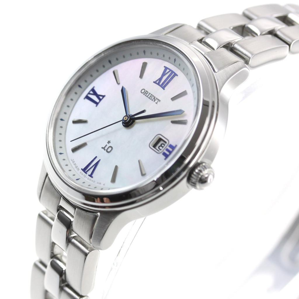 Orient Женские часы IO Solar RN-WG0007A — сделаны в Японии, белые, с гарантией производителя