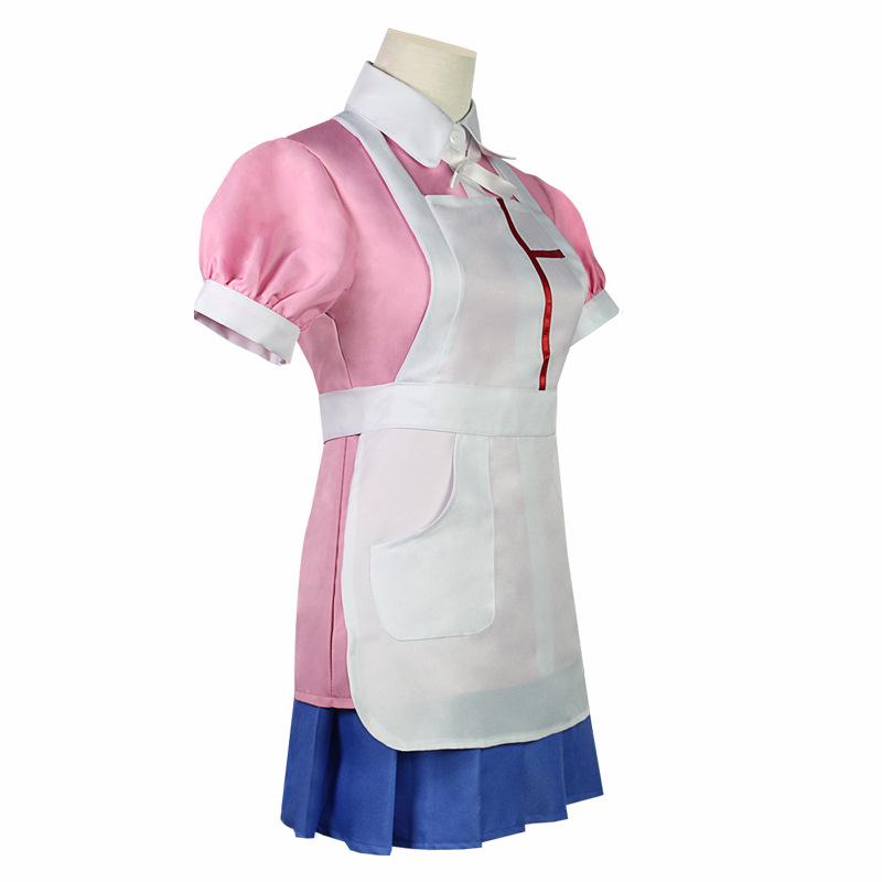 Косплей костюм горничной Микан Цумики на Хэллоуин из Danganronpa 2