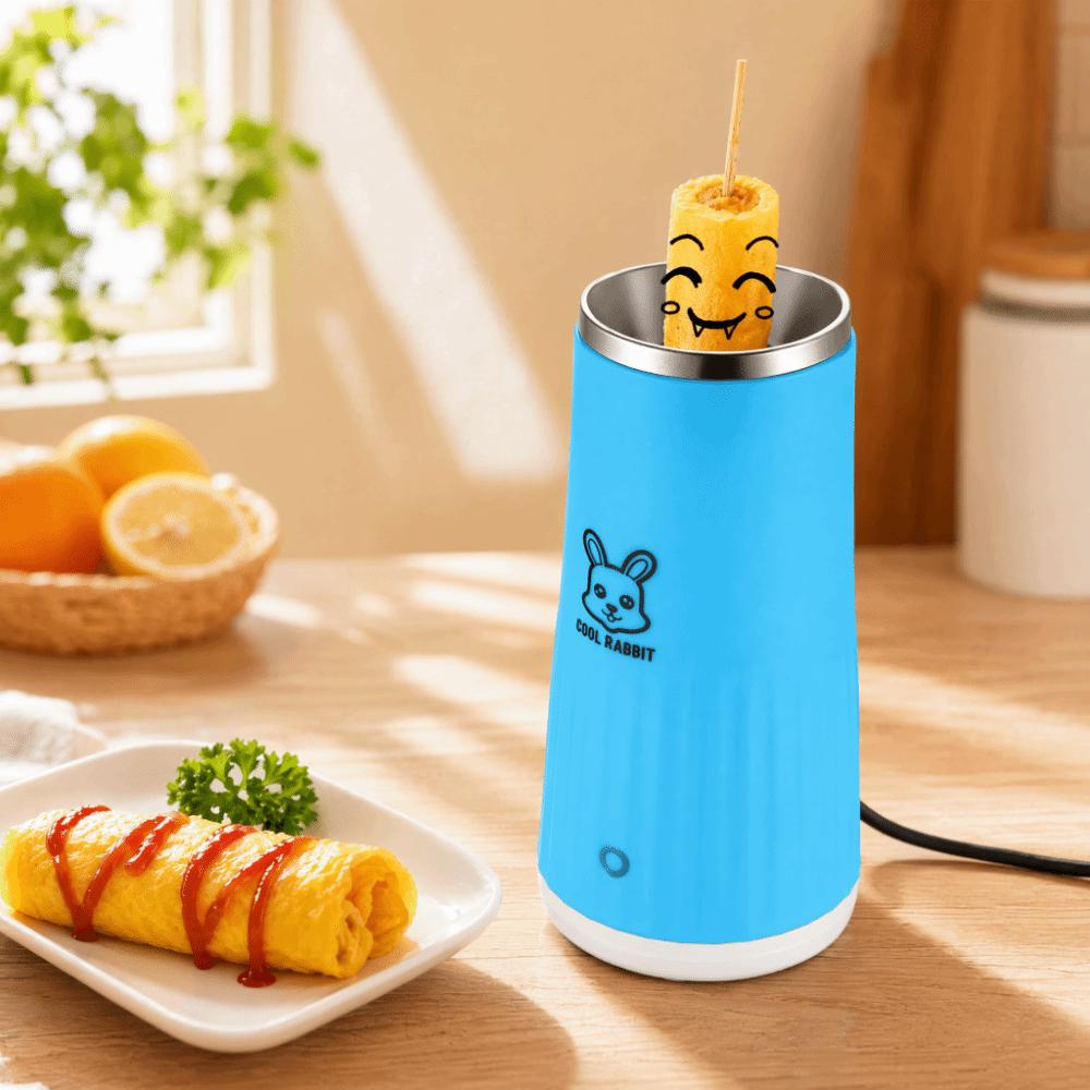 Automatic Egg Roll Maker Mini Electric Omelette Grill Machine Egg Sausage Cooker Morning Meal