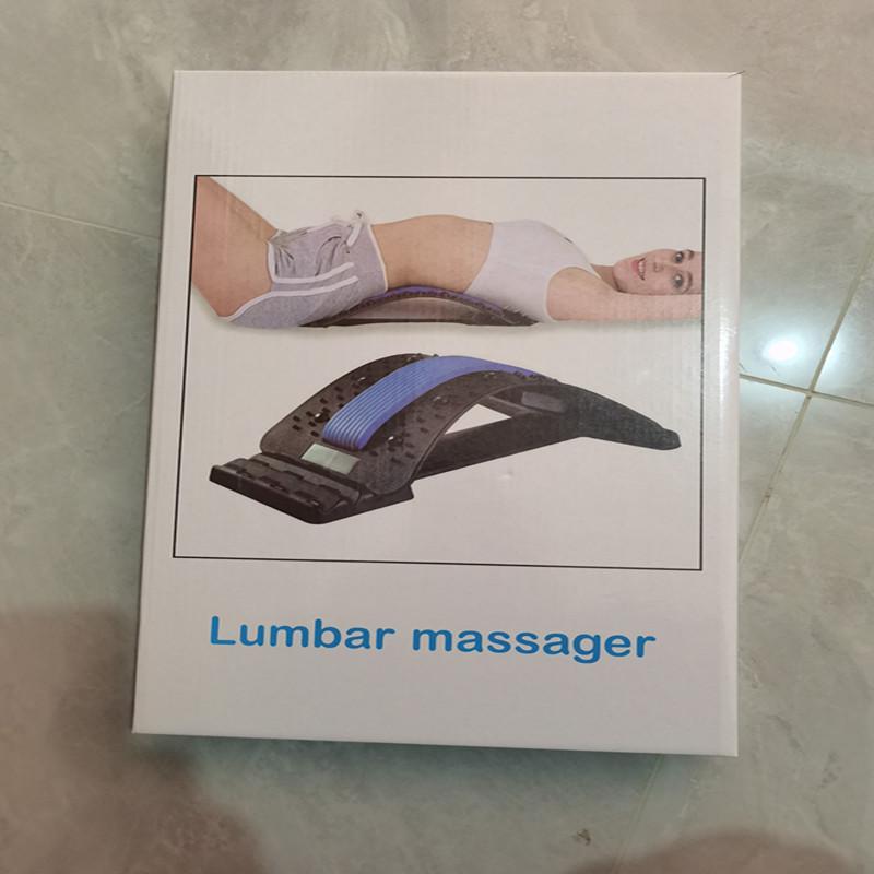 Lumbar Support Multifunctional Board: Back and Cervical Spine Stretch & Traction Massager