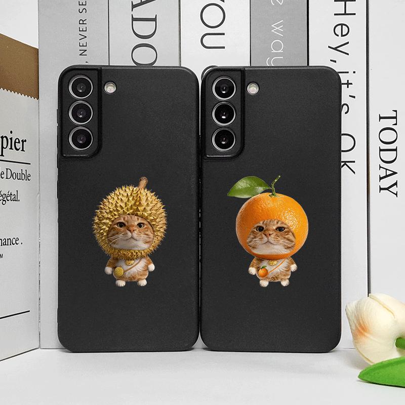 Забавный Мультяшный Свежие Фрукты Пара Кошек Чехол для Телефона для Huawei Nova 13 12 11Pro 10 SE Mate 40 50 Pro Plus P60 P50 P40 5G Мягкий Чехол