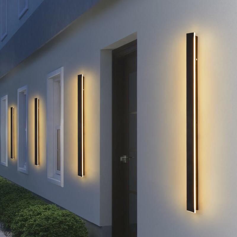 Solar Powered LED Strip Wall Light