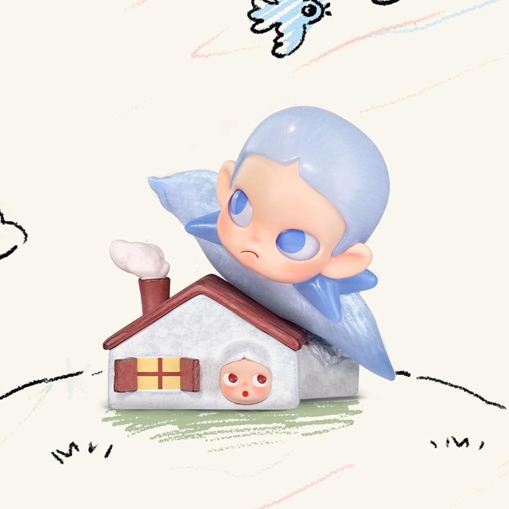Pop Mart Zsiga Серия Borderline Drifter 3 Фигурки в слепых коробках ПВХ Игрушка Оригинальный персонаж