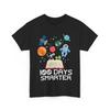 100 Дней Умнее Космонавт 100-й День Школы Мальчики Дети Футболка