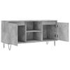 vidaXL TV-Schrank Betongrau 104x35x50 cm Holzwerkstoff